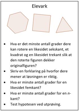 Elevark i GeoGebra