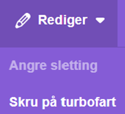 Skru på turbofart