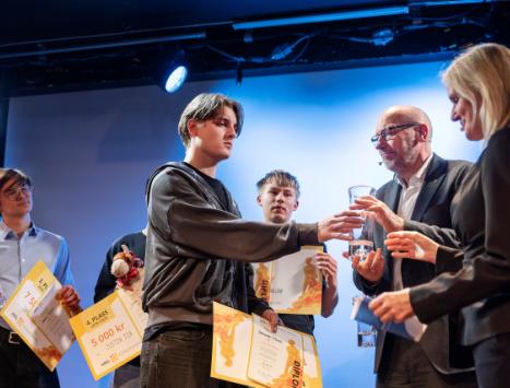 Skomantas Urbonas vant Abelkonkurransen