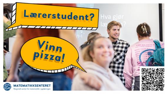 Lærerstudent? Vinn pizza!