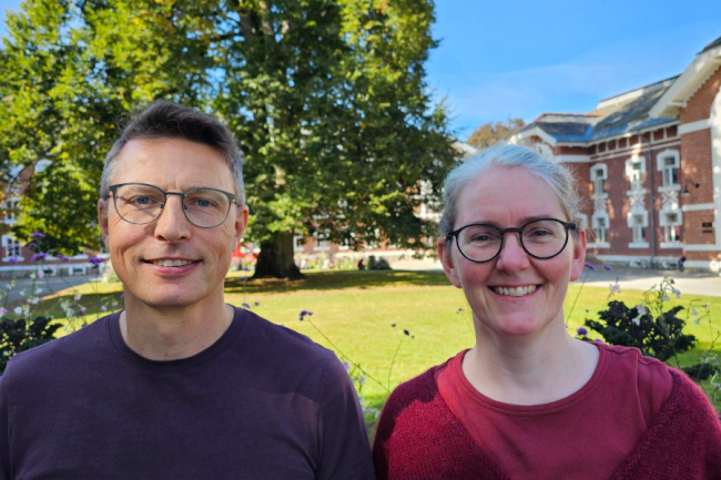 Jon Olav Vik og Kathrine Frey Frøslie