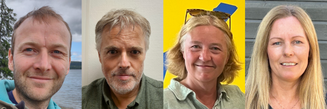 Ove Haugereid, Kjærand Iversen, Camilla Ertsås og Hege Nordli