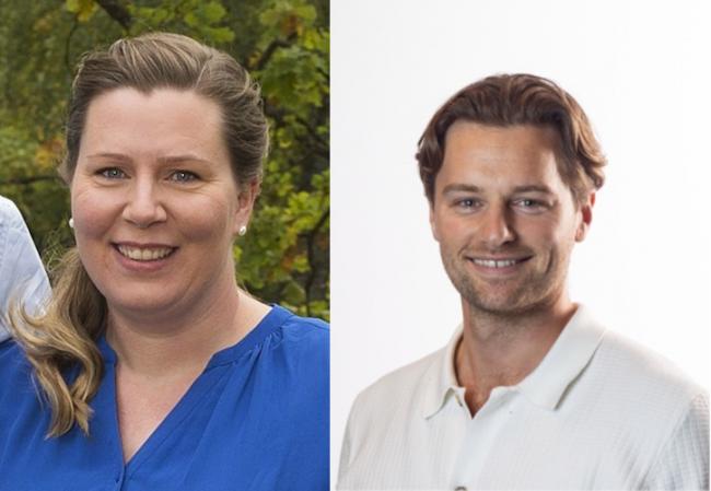 Lise Wærstad Utvik og Sander Gudim Johansen