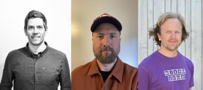 Ola Kleiven, Kenneth Fossland og Jørn Hafver