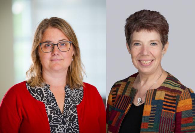 Rikke Schnedler Teglskov Kristensen og Kirsten Søs Spahn