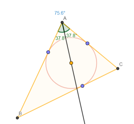 Skjermbilde fra GeoGebra