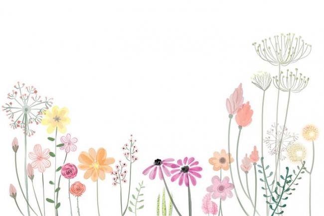 Illustrasjon av blomster