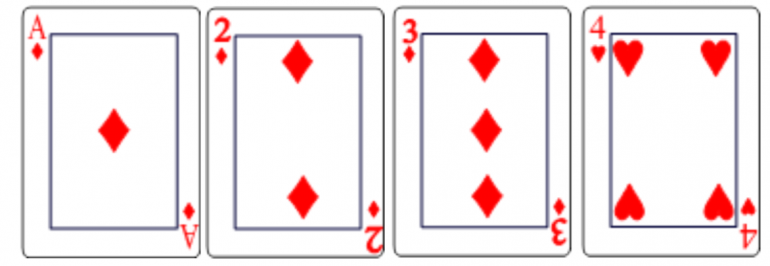 Fire kort