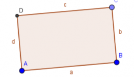 Rektangel med omkrets 24