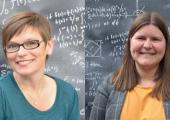 Astrid Wara og Amanda Gitlesen  