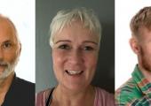 David Reid, Gro Blomgren og Vegard Topphol