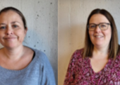 Monica B. Kaspersen og Elisabeth O. Mauseth