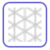 Isometrisk rutenett ikon